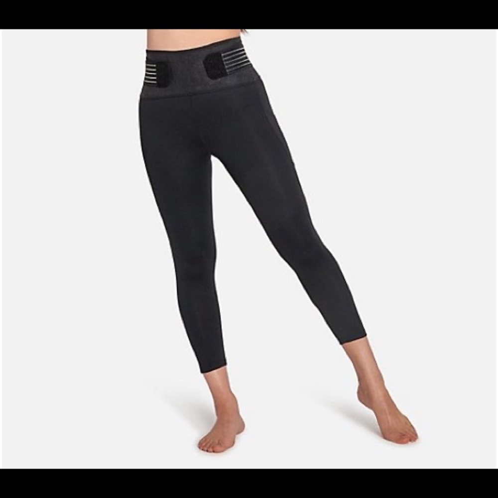 Tommie Copper Adjustable Back Support Ankle Length Leggings - Picture 9 of 9